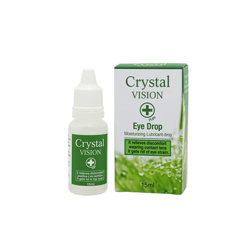 قطره همراه با لنز کریستال ویژن Crystal Vision