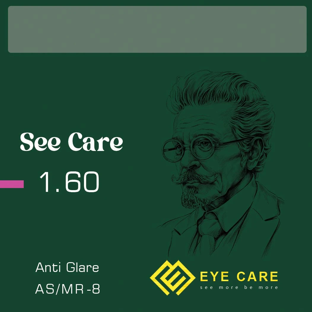 عدسی طبی مخصوص رانندگی سی کر See Care 1.60 ANTI GLARE/HD Coating