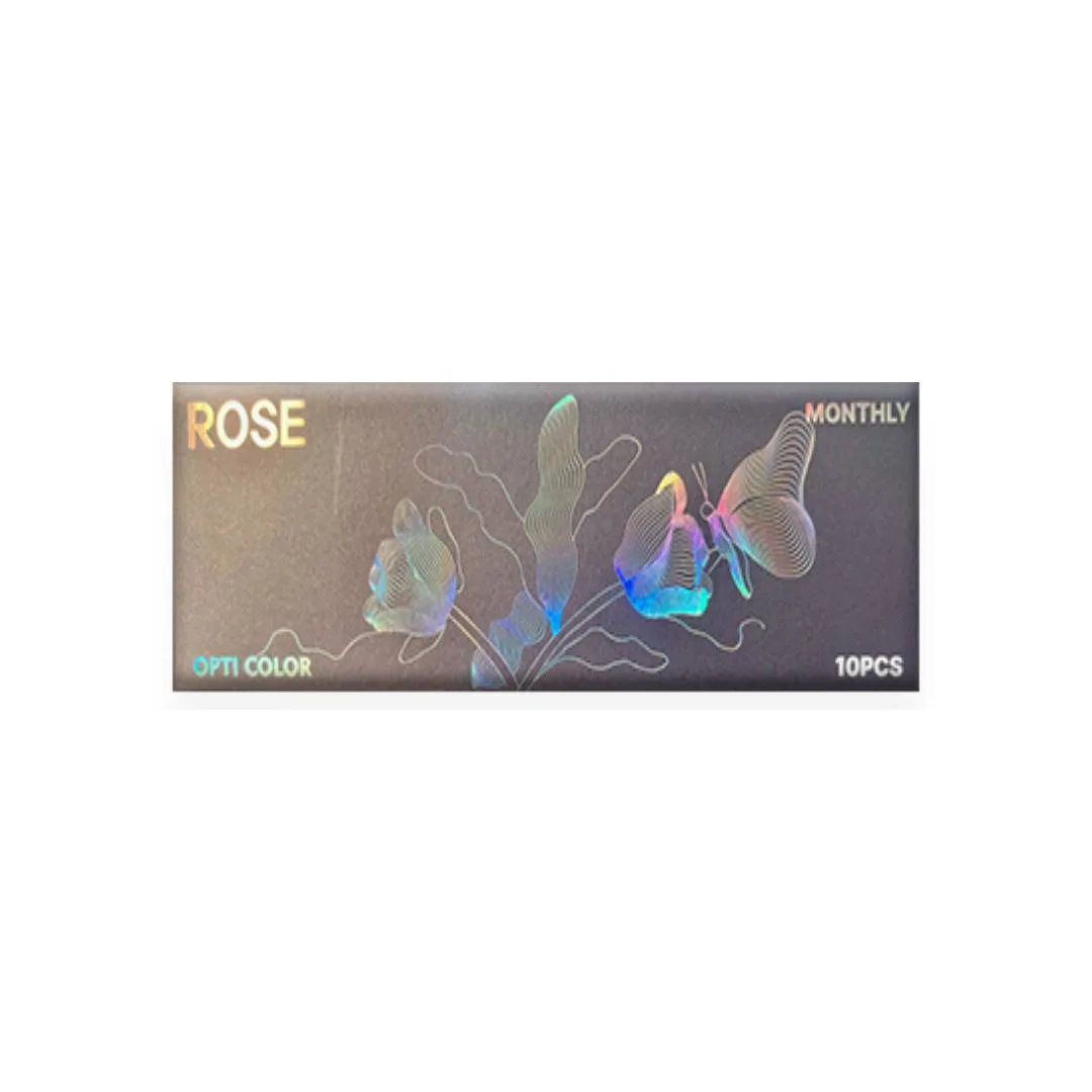 لنز طبی رنگی فصلی رز Rose