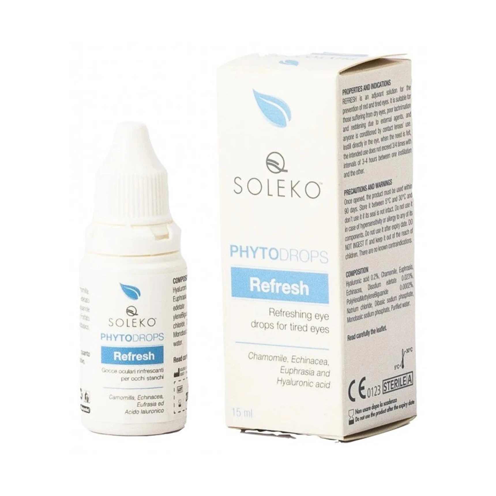 قطره طراوت چشم Soleko Phytodrops Refresh