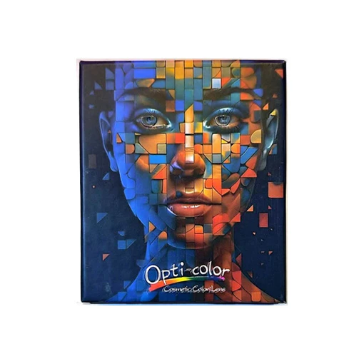 لنز طبی رنگی مثبت سالانه اپتی کالر Opti Color