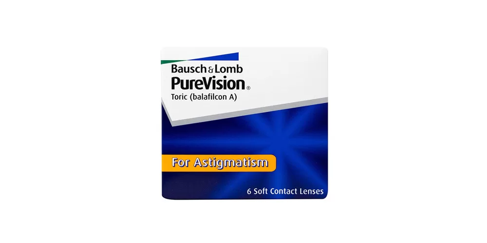 لنز طبی فصلی آستیگمات بوش اند لومب پیورویژن Bausch &amp; Lomb PureVision