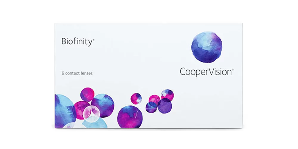 لنز طبی فصلی آستیگمات بایوفینیتی کوپرویژن Biofinity CooperVision