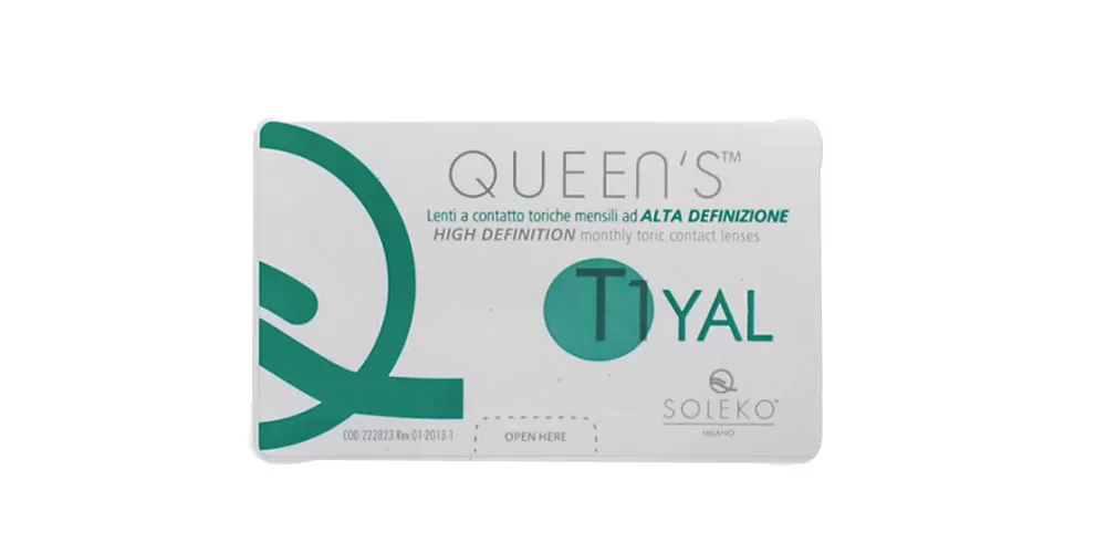 لنز طبی فصلی آستیگمات سولکو کوینز Soleko Queens T1 Yal