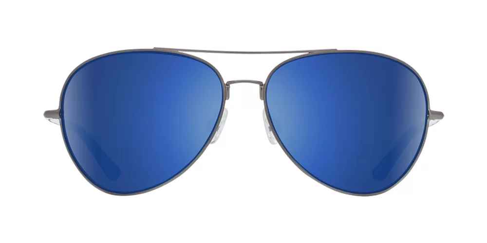 عینک آفتابی اسپای SPY Blackburn Silver HD Plus Bronze W Dark Blue Spectra Mirror