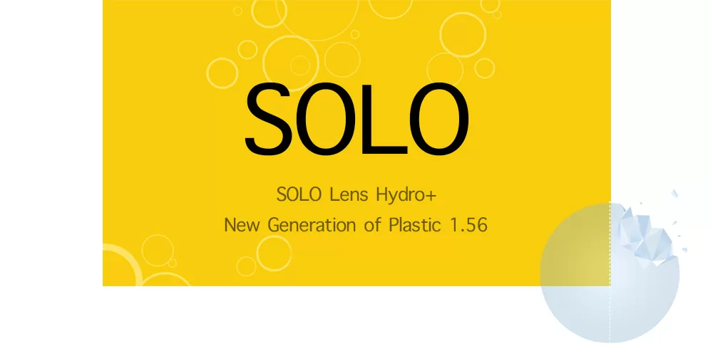 عدسی طبی سولو Solo lens Blue Safe+ 1.6