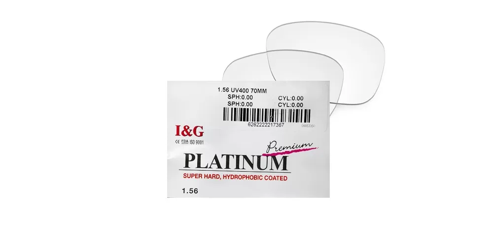 عدسی فتوکرومیک طبی آی اند جی I&amp;G Platinum 1.56 Photo