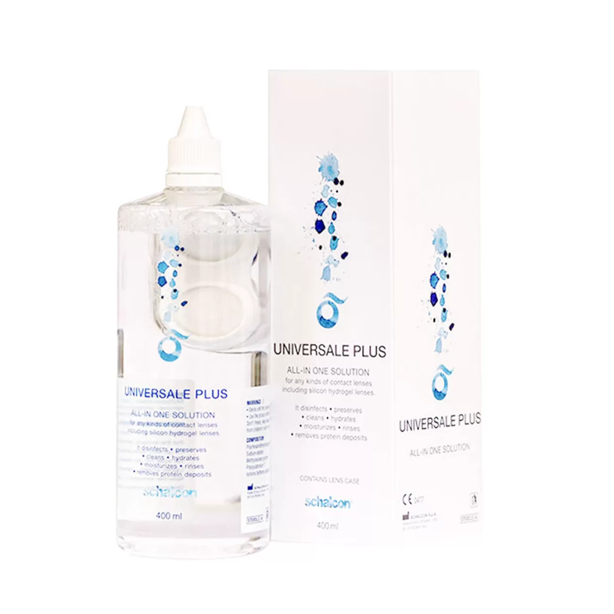 محلول لنز یونیورسال پلاس Universale Plus 400 ML