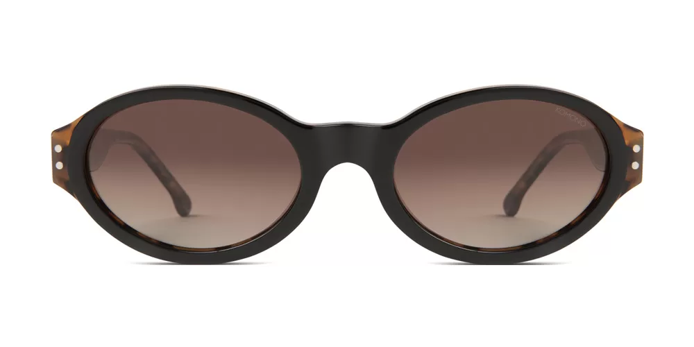 عینک آفتابی کومونو مدل Komono Sam Black Tortoise