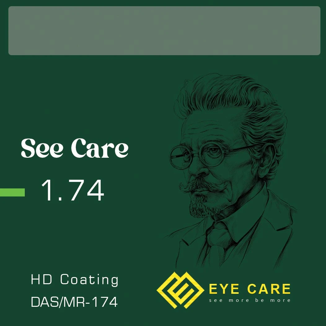 عدسی طبی بلوکنترل سی کر See Care 1.74 HD Coating/Duble Asphric