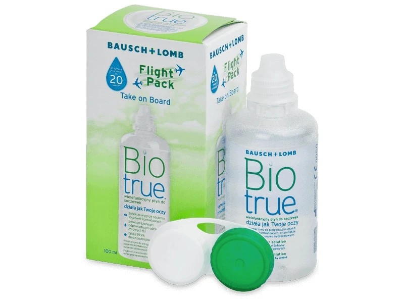 محلول لنز بوش اند لومب Bausch and Lomb Bio True 100 ML