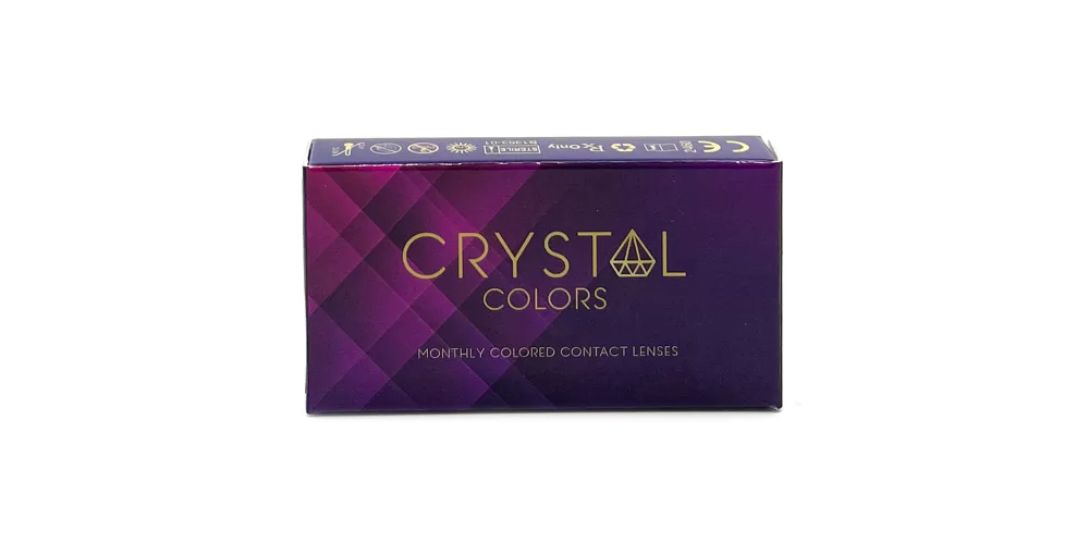 لنز طبی رنگی فصلی کریستال Crystal Colors