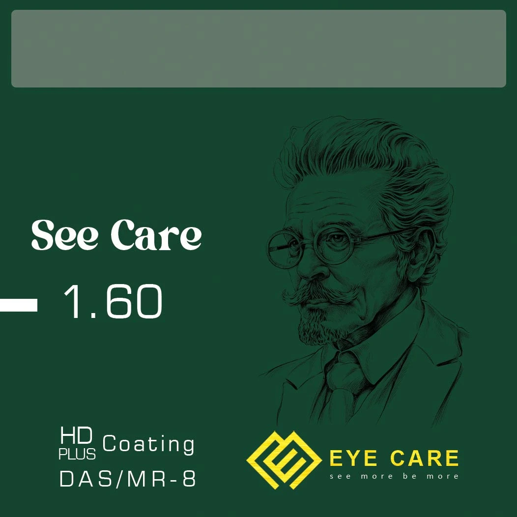 عدسی طبی سی کر See Care 1.60 HD PLUS Coating/DAS
